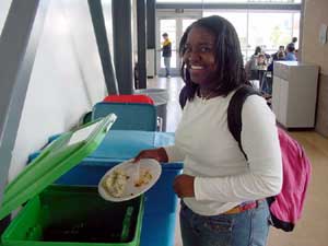 student composting